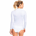 Damen-Lycra-T-Shirt Roxy Bright White mit langen Ärmeln