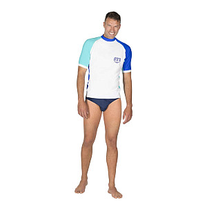 Herren-Lycra-Shirt Mares SEASIDE RASHGUARD SHIELD, kurzärmelig