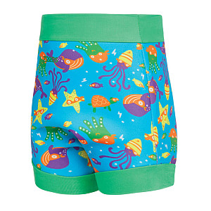 Neopren-Badehose für Baby SWIMSURE NAPPY SUPER STAR