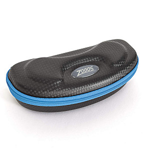 Etui für Schwimmbrille Zoggs ELITE GOOGLES CASE schwarz/blau