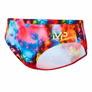 Jungen-Badehose Michael Phelps FOGGY- SLIP