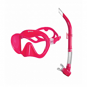 Tauchset Maske und Schnorchel Mares COMBO TROPICAL - rosa