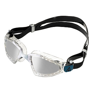 Schwimmbrille Aqua Sphere KAYENNE PRO Titan. silberne Spiegelgläser - transp./grau