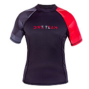 Herren-Lycra-Shirt DIVE TEAM MAN, kurzärmelig