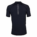 Herren-Lycra-Shirt Aqua Lung SLIM FIT schwarz, kurzärmelig