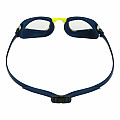 Schwimmbrille Aqua Sphere FASTLANE klare Gläser blau/gelb