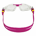 Schwimmbrille Aqua Sphere KAYENNE KLEINE klare Gläser - transp./himbeere