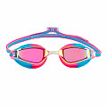 Damen-Schwimmbrille Aqua Sphere FASTLANE schillerndes Rosa – LIMITED EDITION - rosa/mehrfarbig