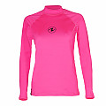 Damen-Lycra-Shirt Aqua Lung RASHGUARD SLIM FIT rosa, langärmelig