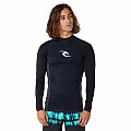 Herren-Lycra-T-Shirt RIP CURL WAVES, langärmlig