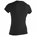 Damen-Lycra-T-Shirt O'neill BASIC SKIN Kurzarm schwarz