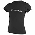 Damen-Lycra-T-Shirt O'neill BASIC SKIN Kurzarm schwarz