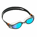 Schwimmbrille Aqua Sphere KAIMAN EXO Titan. Spiegelglas blau